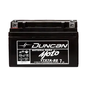Batería de Moto Duncan Modelo YTX7A BS AGM